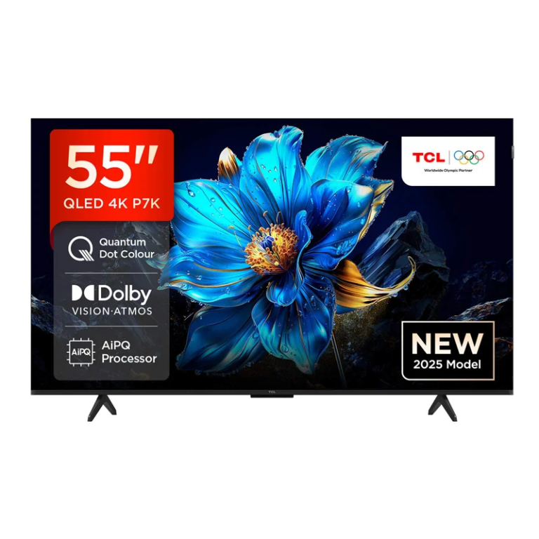Téléviseur TCL 55P7K QLED UHD 4K Smart Google TV Noir