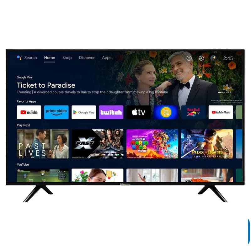 Televiseur-Hisense-43A4200G-UHD-Smart-Android-Noir